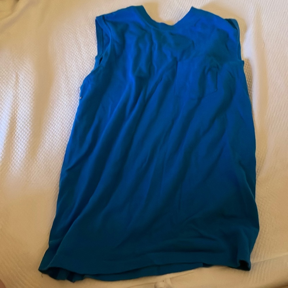 Blue tank top